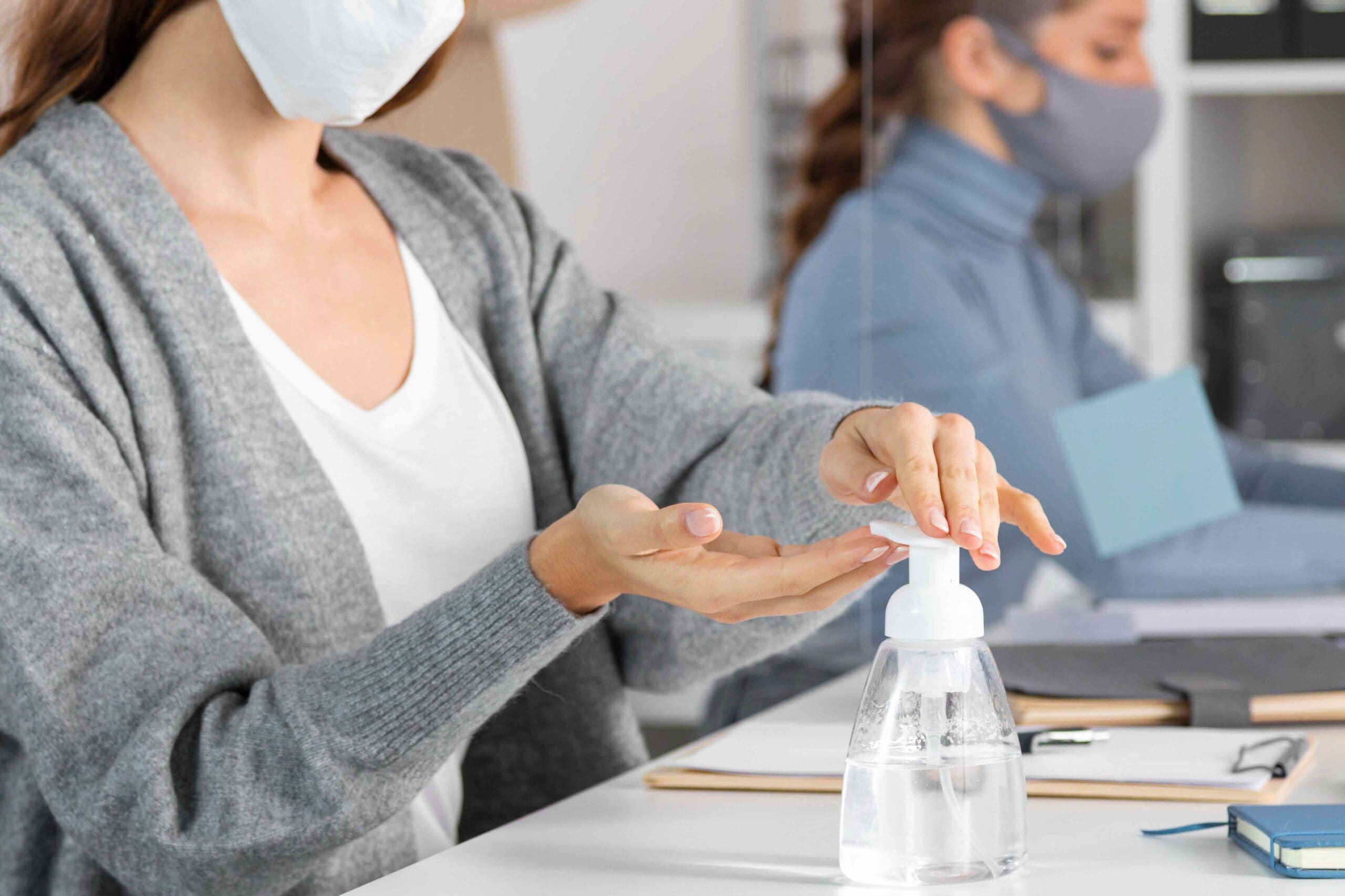 masques et gels hydroalcooliques